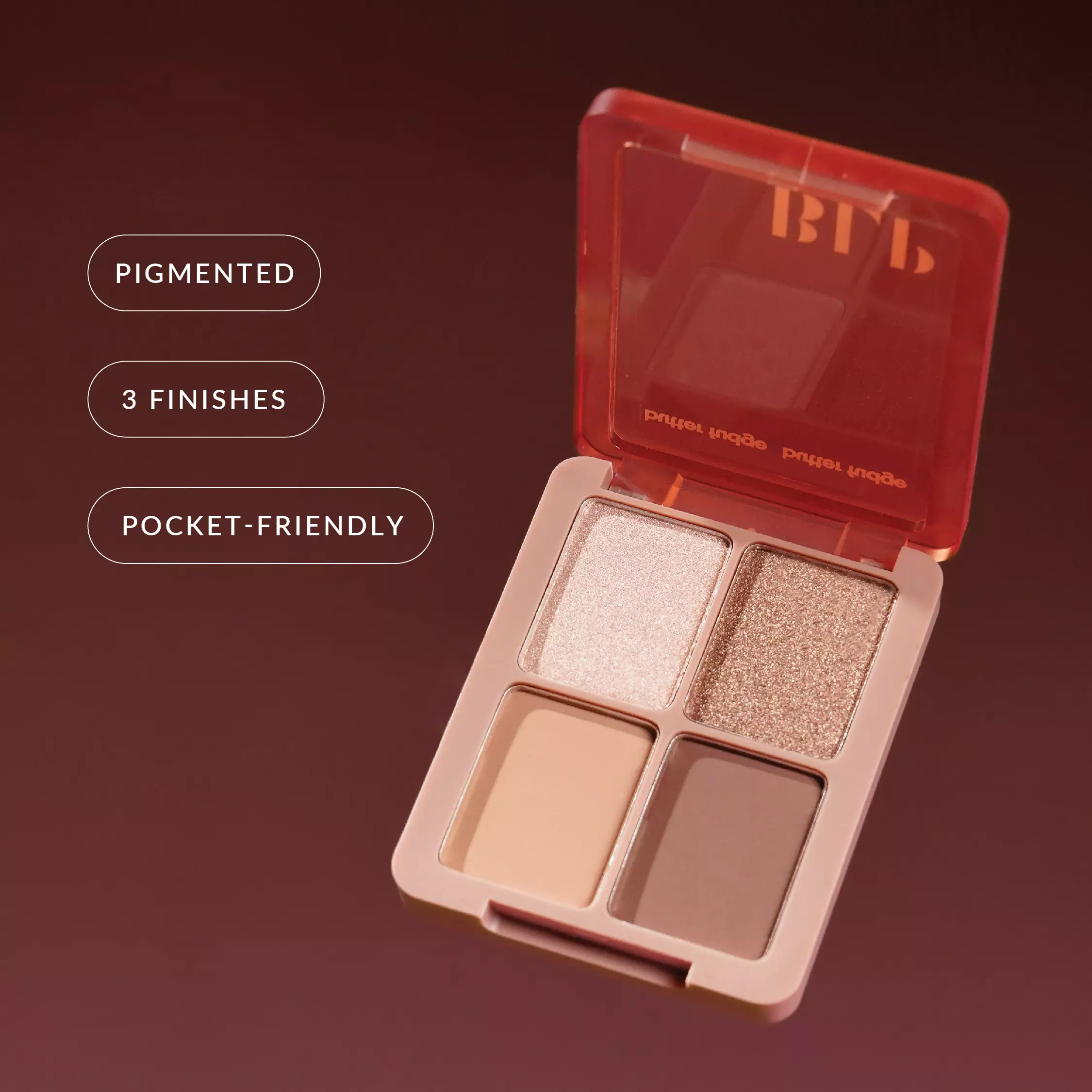 BLP - Eyeshadow Pocket - 4 Colors - Butter Fudge Collection (1989)