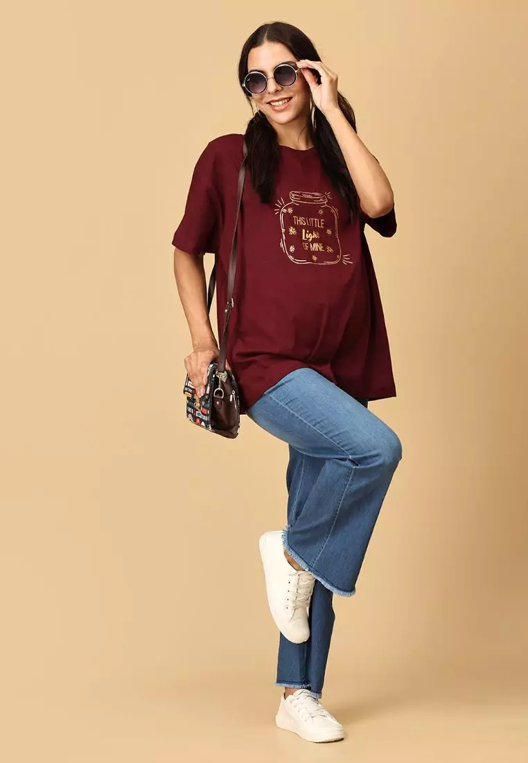 Little Light of Love Oversized Mumma T-shirt