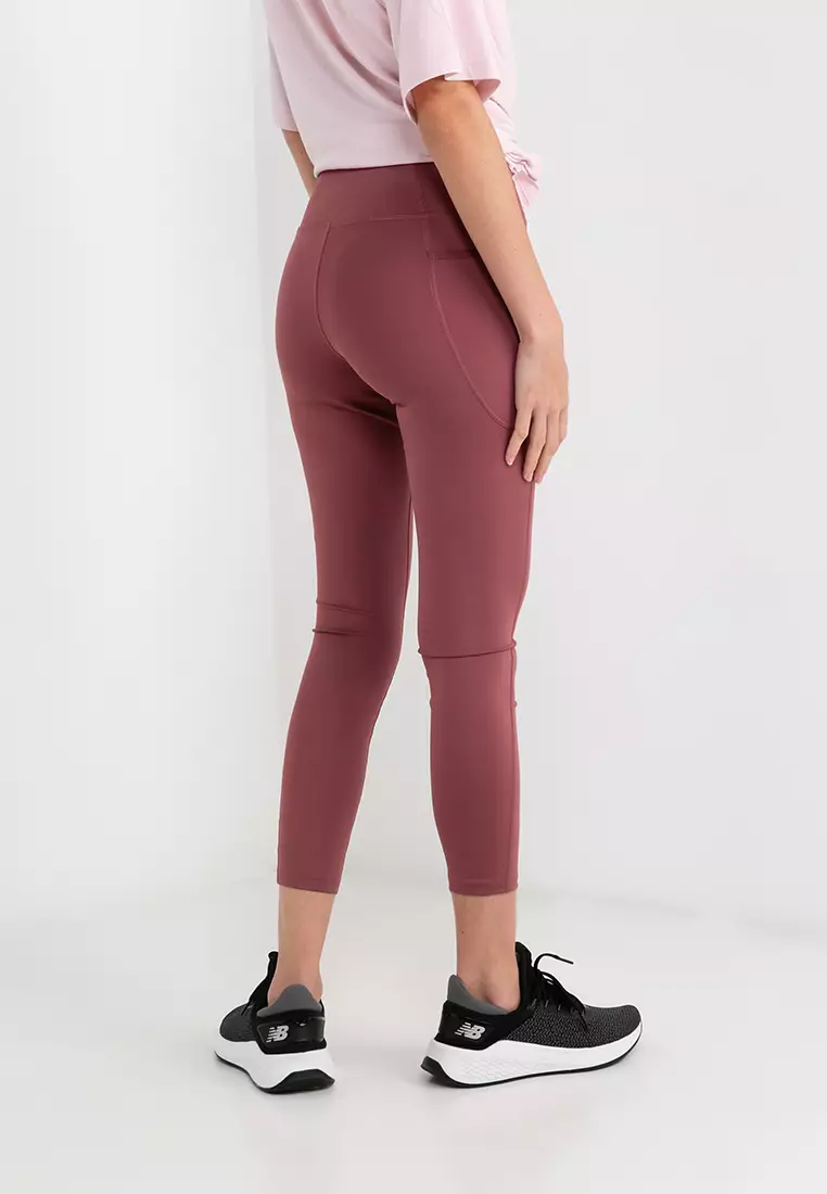 New Balance Shape Shield 7 8 High Rise Pocket Tight