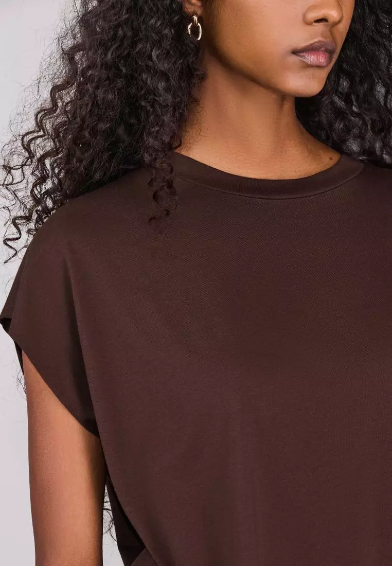 Cap Sleeve TENCEL™ Modal Blend T-Shirt