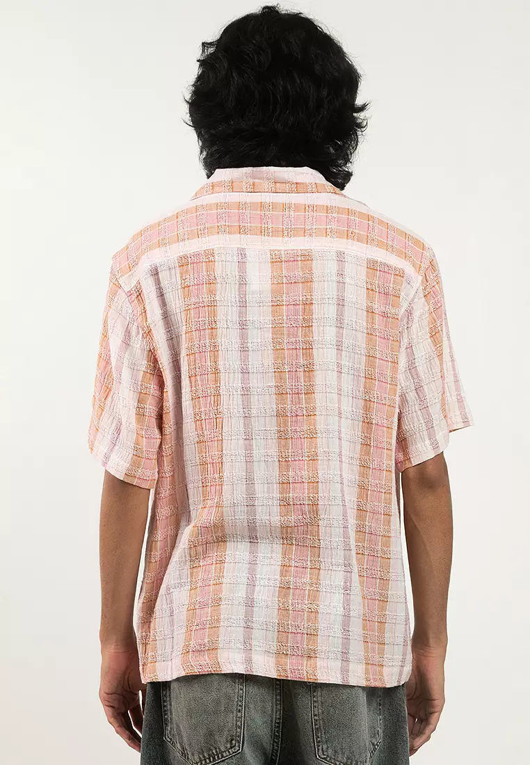 Textured Short Sleeve Shirt