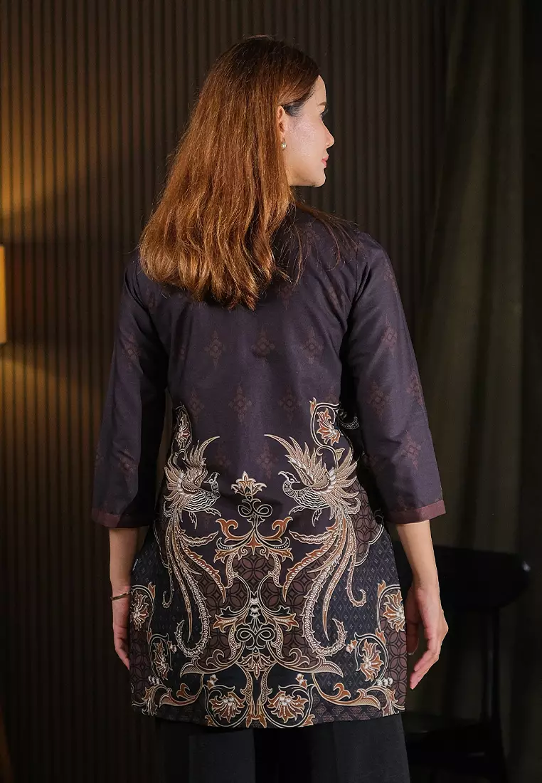 Hadinata Batik Wanita Outer Furing Superfine Garlina Gaundra