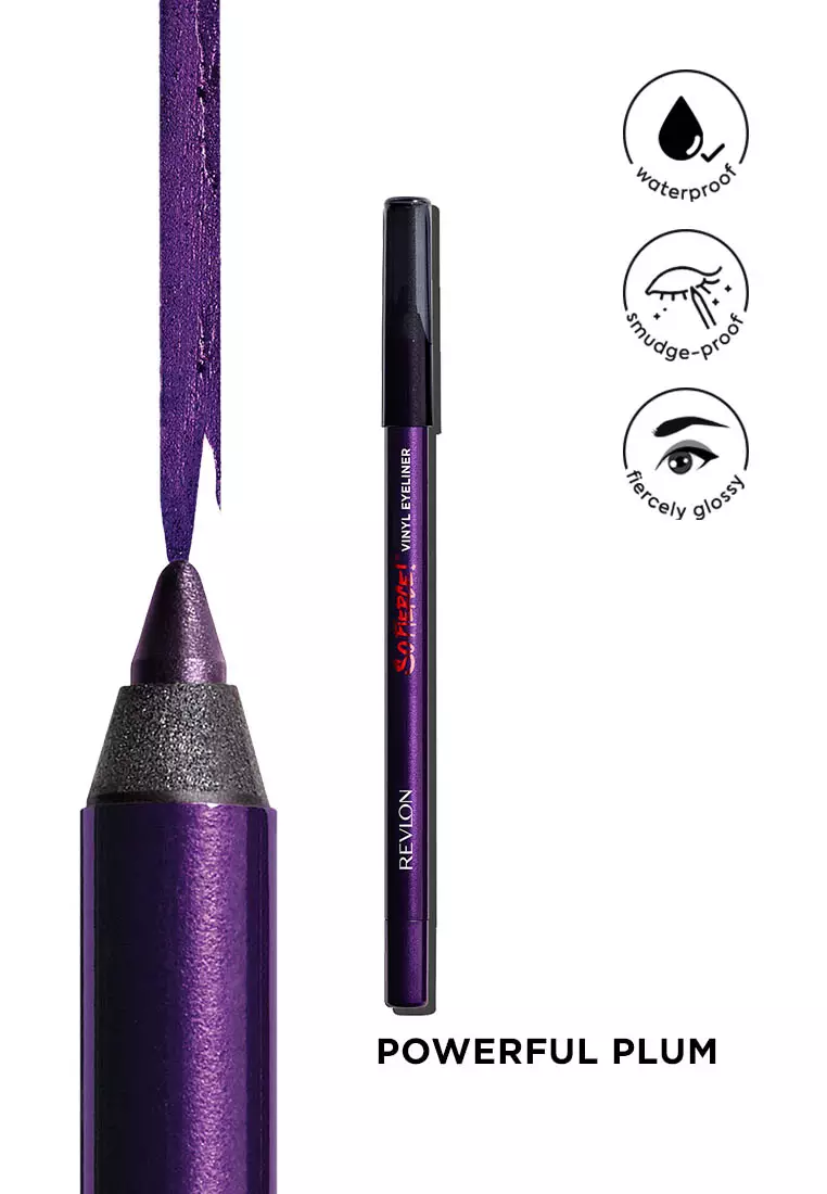 Discount on Revlon  shoes - SKU: So Fierce Vinyl Eyeliner [Waterproof And Smudge-Proof] - Powerful Plum