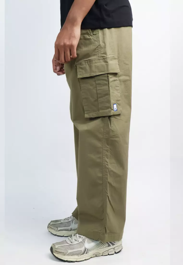 Used 1968 - Fuji Celana Panjang Cargo Pria Regular Fit Casual Army
