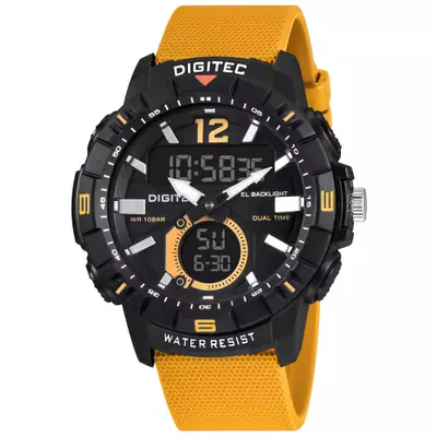 Jual Digitec Digitec Jam Tangan Pria - Yellow - Rubber - DA-2140T-YL-4B ...