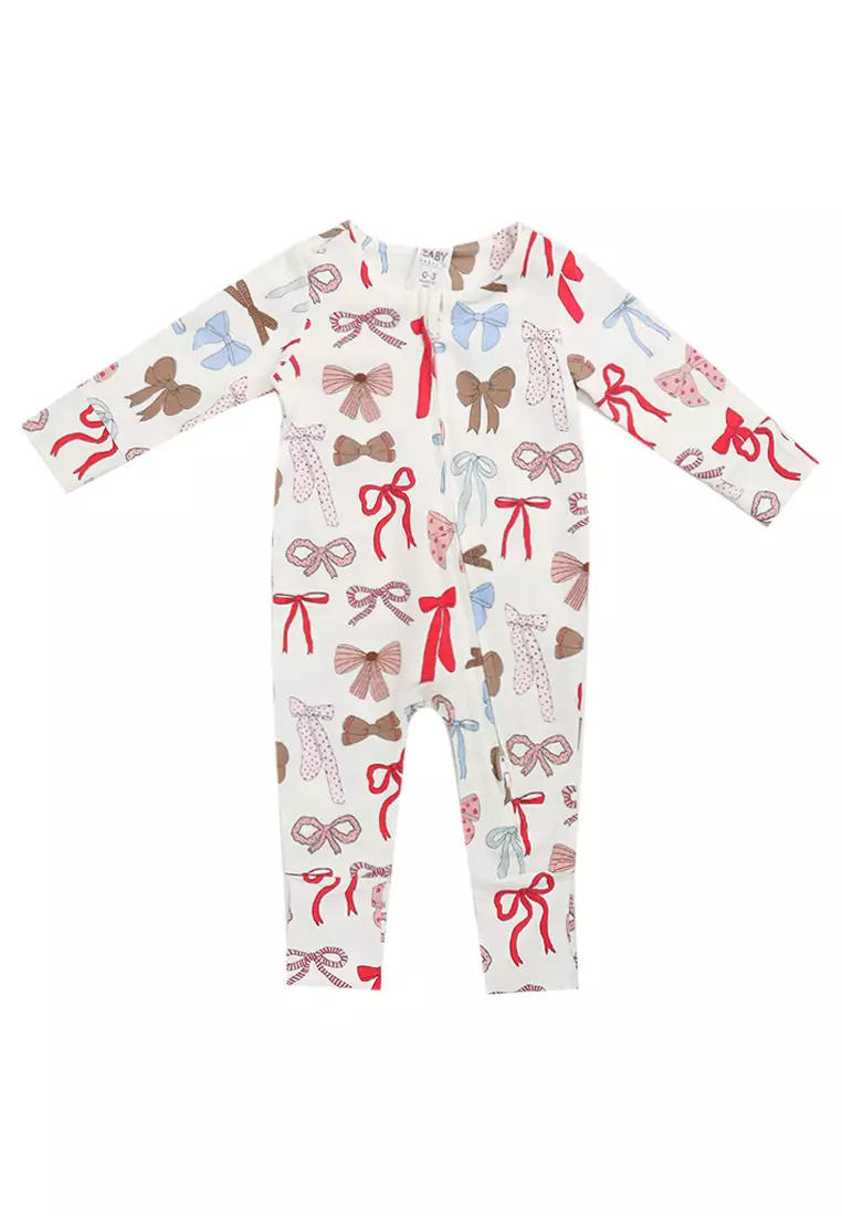 The Long Sleeve Zip Romper