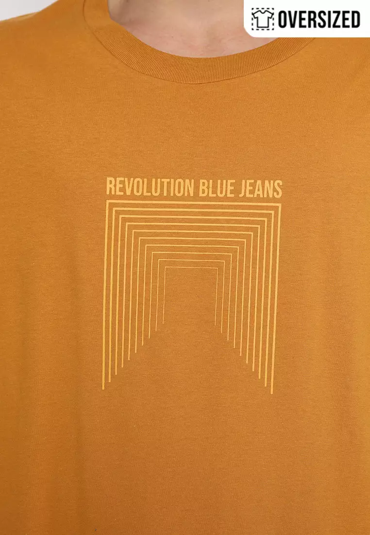 RBJ T-Shirt Cotton Oversized Pria 2079131711