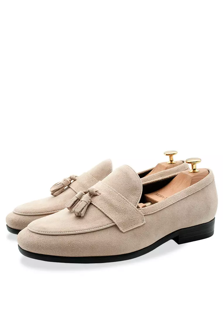Camarada Sand Tassel Loafer