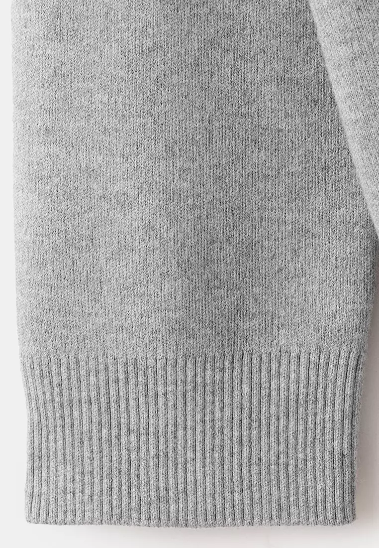 V-Neck Knitted Cardigan