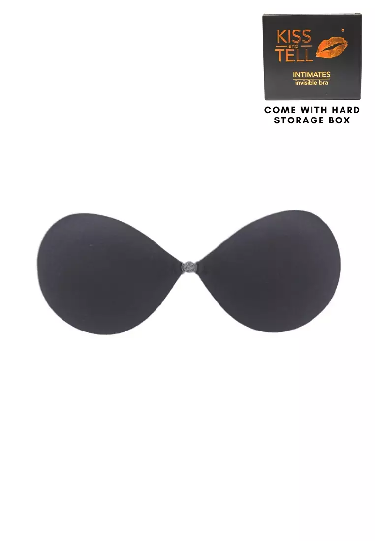 Kiss & Tell Lexi Thick Push Up Stick On Nubra in Black Seamless Invisible  Reusable Adhesive Stick on Wedding Bra 隐形聚拢胸 2024, Buy Kiss & Tell Online
