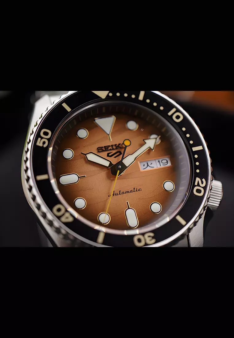 Seiko 5 Sports Harimau Sumatera SRPL45K1 - Jam Tangan Analog Pria - Indonesian Exclusive Model Limited Edition of 1000pcs