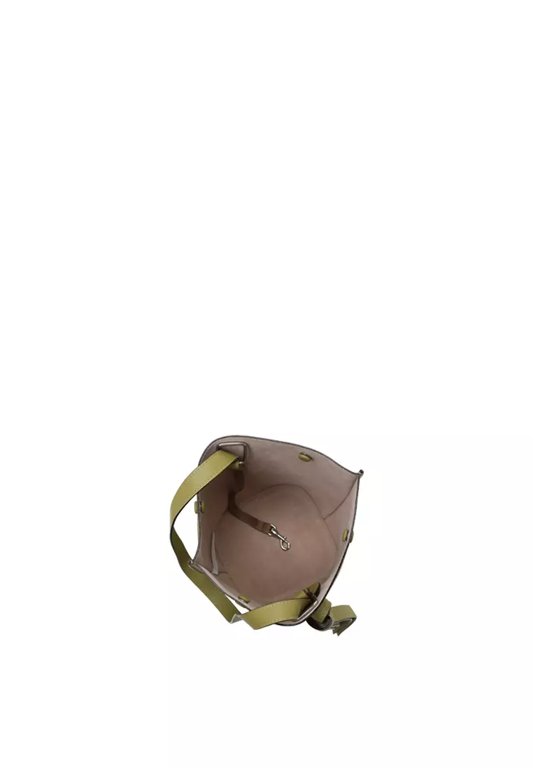 ORUKAMI Knot Bucket Bag Small - Olive