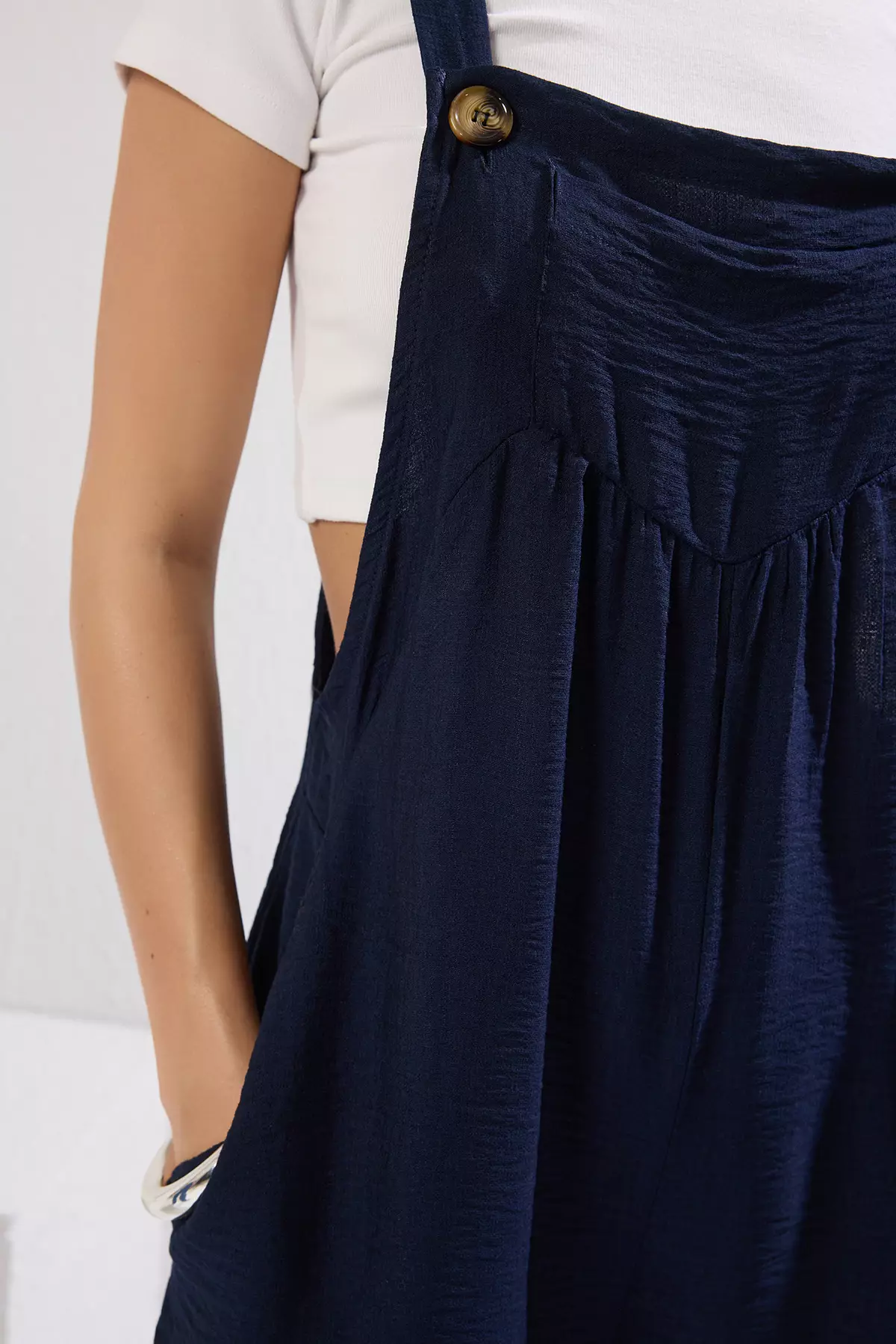 Square Neck Wide Leg Jumpsuit