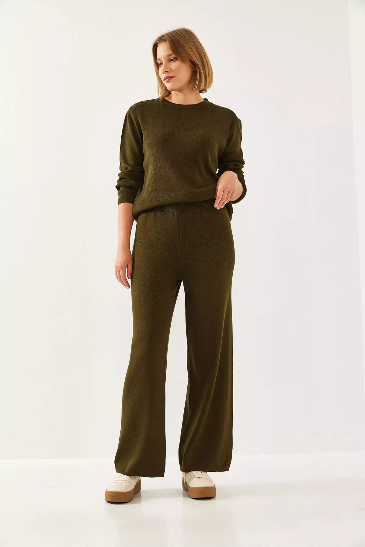 Women's Knitwear Bottom-Top Set 20247547