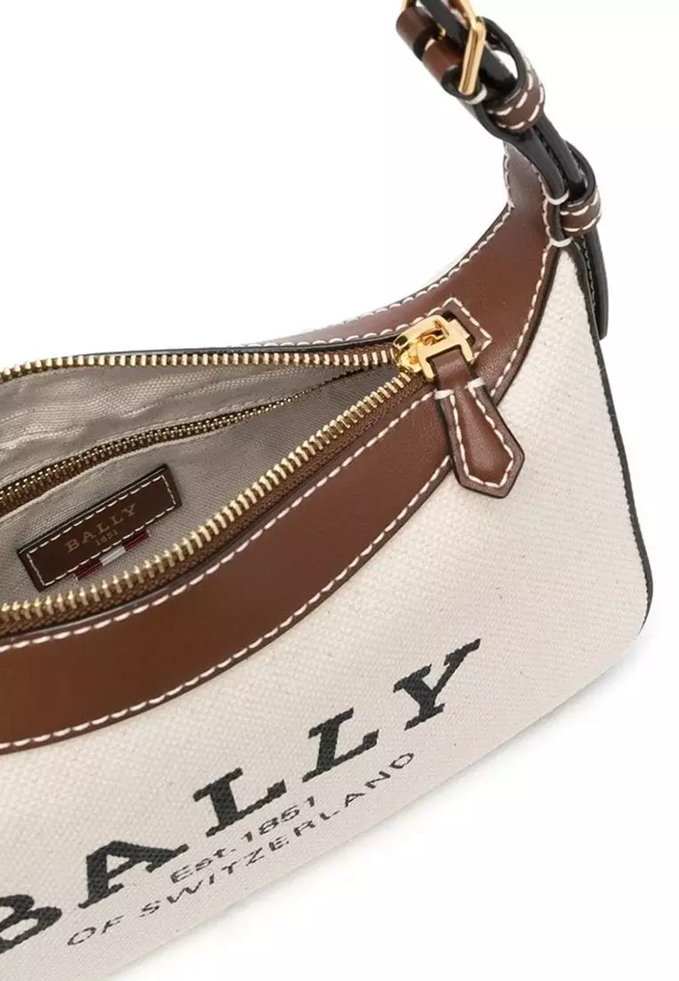 Buy Bally Coralye Hobo Bag in Beige 2025 Online | ZALORA