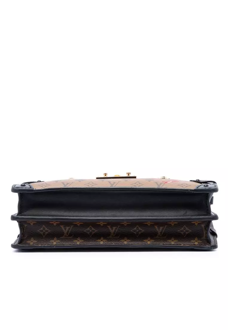 Pre-Loved Louis Vuitton Monogram Reverse Trunk Clutch