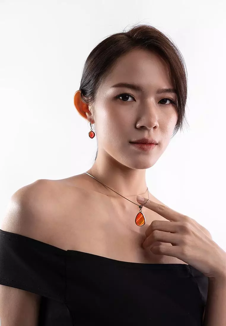 Allure Ammolite Pendant 118