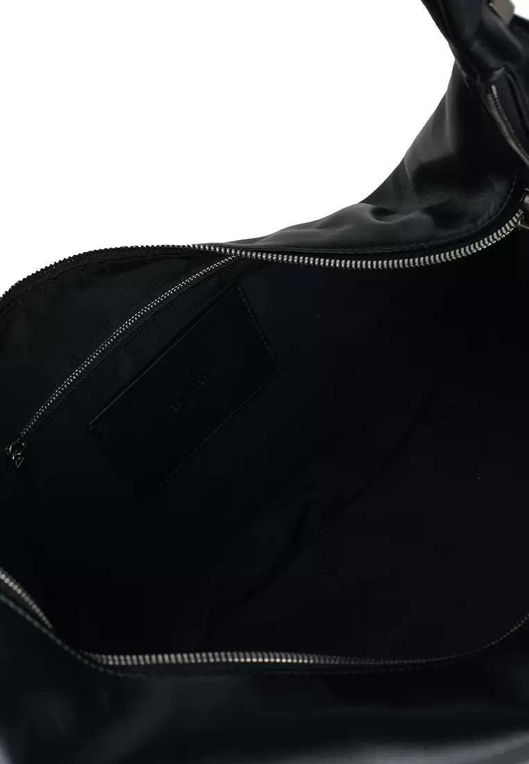 ☆ ☆ Unisex CK Pinched Soft Crescent Hobo Bag 4F Buy Calvin Klein Pinched Soft Crescent Bag - Calvin Klein