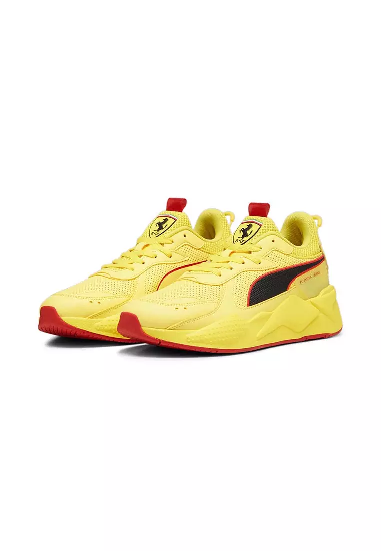 Buy PUMA NEW PUMA Unisex Scuderia Ferrari RS X Sneakers Yellow