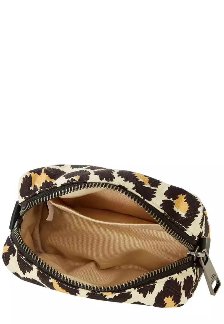 The Beauty Small Pouch with Leopard Print - Natural Multi M0017158