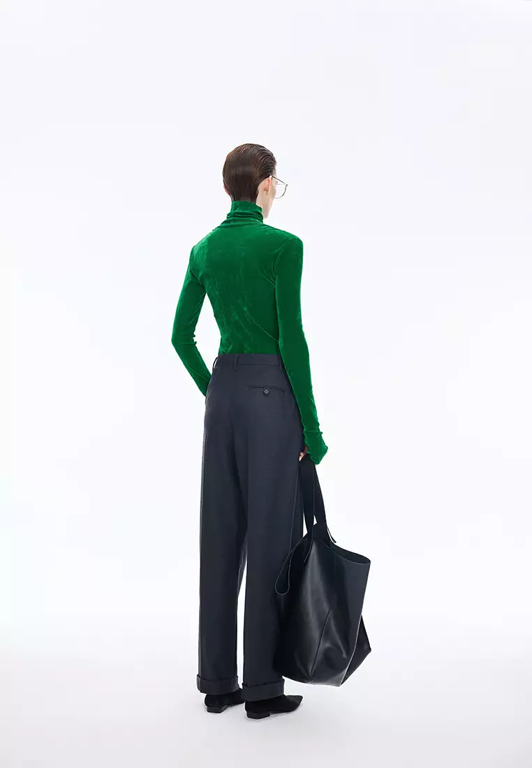 Rayon Slim Fit Long Sleeve T-shirt