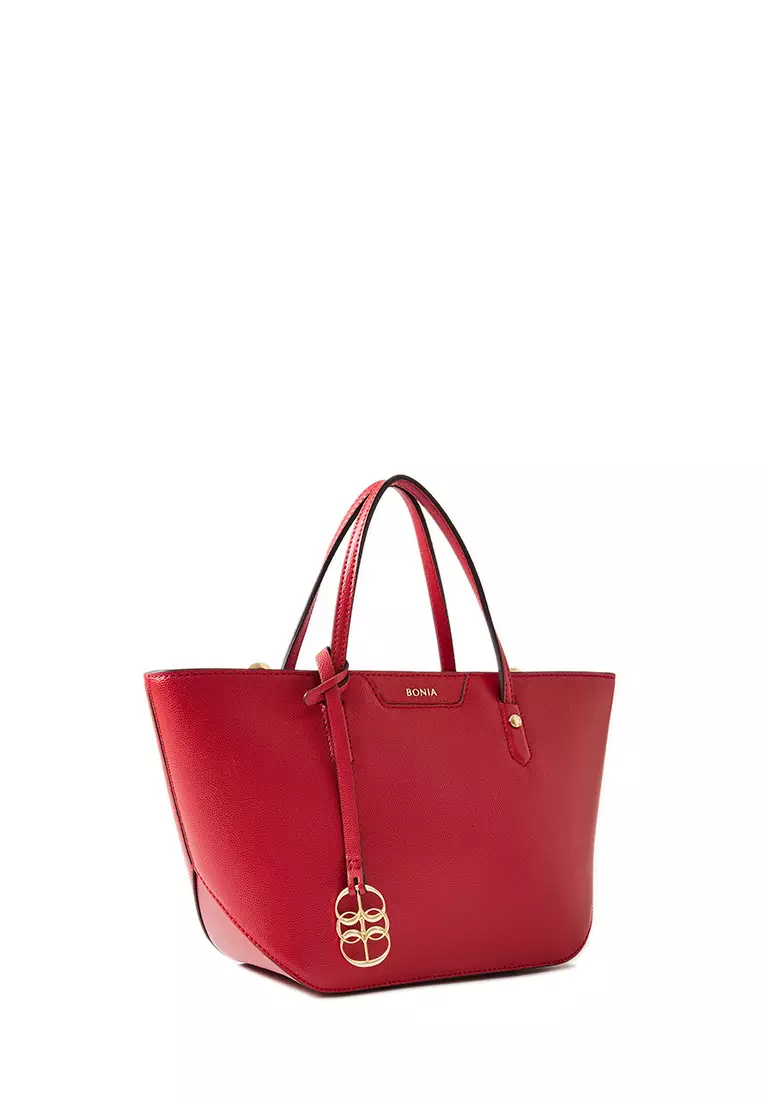 Buy BONIA Artisan Red Siria Small Tote Bag 2024 Online ZALORA