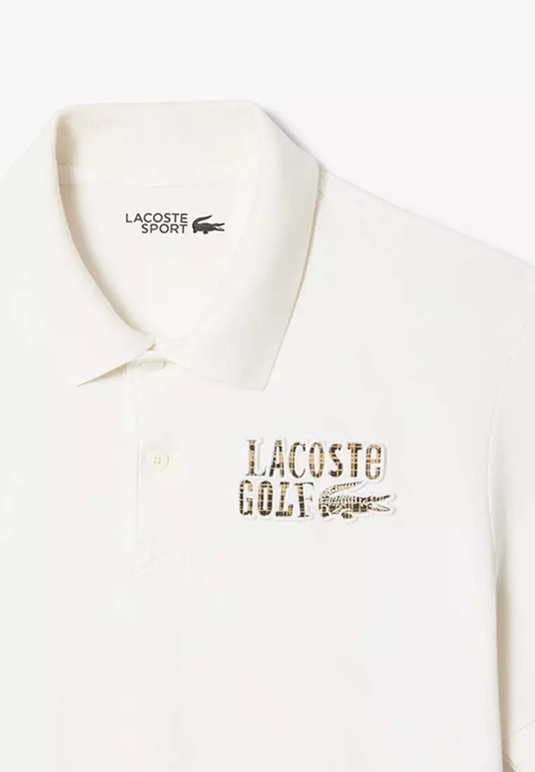 Relaxed Fit Mini-Piqué Golf Polo Shirt