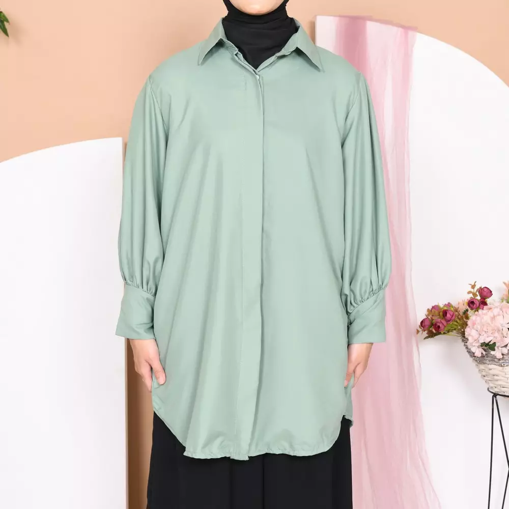 Ateera Tunic - Soft Matcha M20068 R97S2