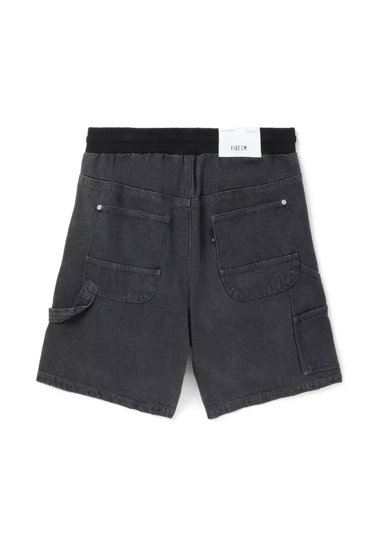 Buy Fivecm Terry patchwork shorts Online ZALORA Malaysia