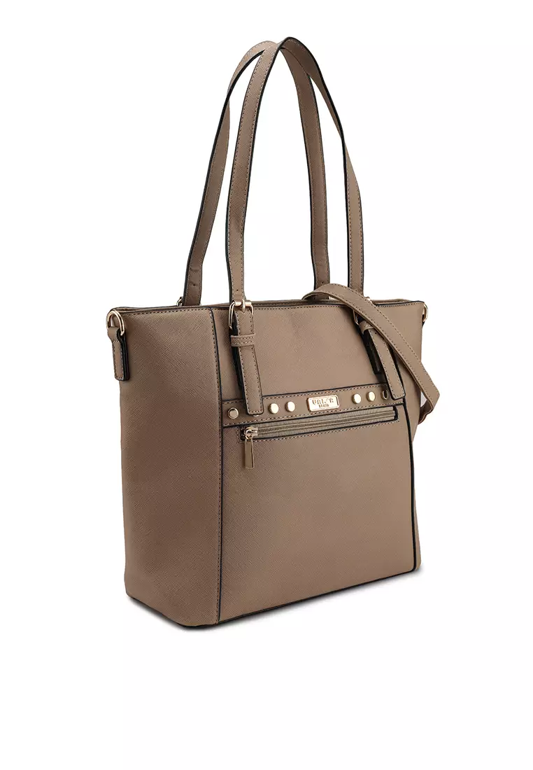 Saffiano Convertible Tote Bag