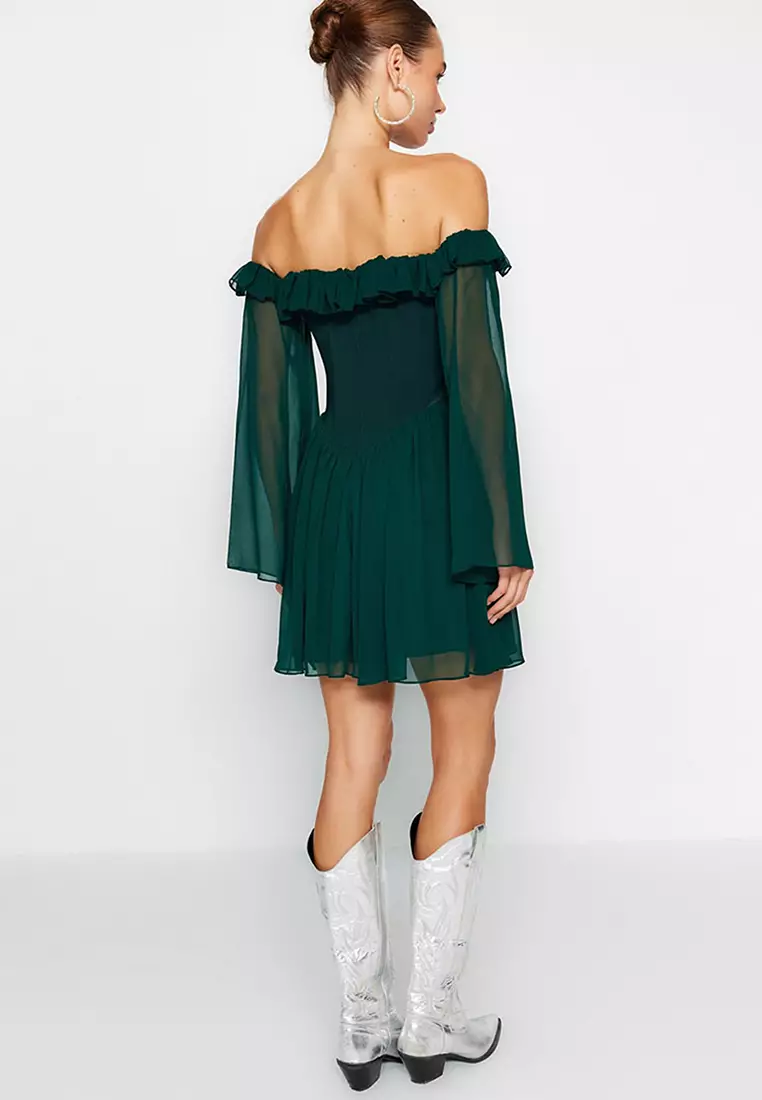 Chiffon Mini Dress