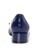 Shu Talk blue AMAZTEP Simple Square Toe Patent Leather Bow Heels 08766SH633E1DEGS_4