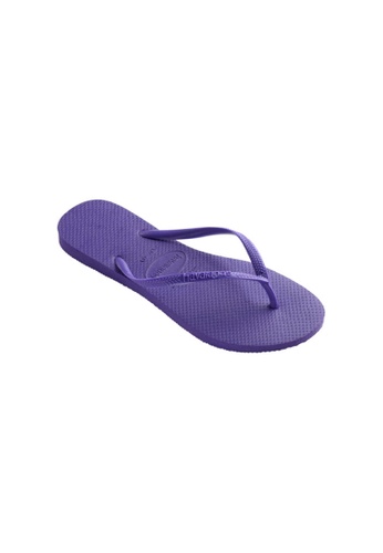 Havaianas purple Women Slim Flip Flops 79EAFSH4399543GS_1