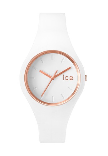 Ice Glam 矽膠中性圓esprit 寢具錶, 錶類, 飾品配件