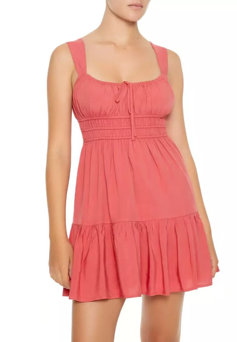Flounce mini dress forever 21 shop