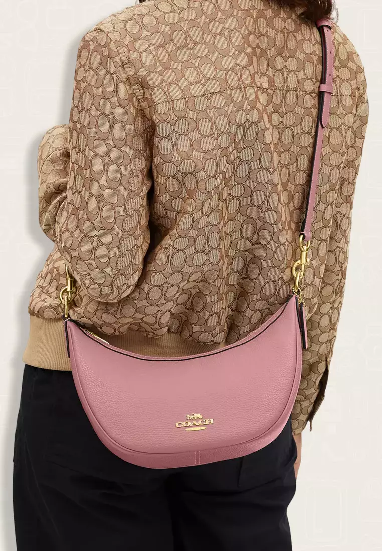 Coach Aria Shoulder Bag True Pink