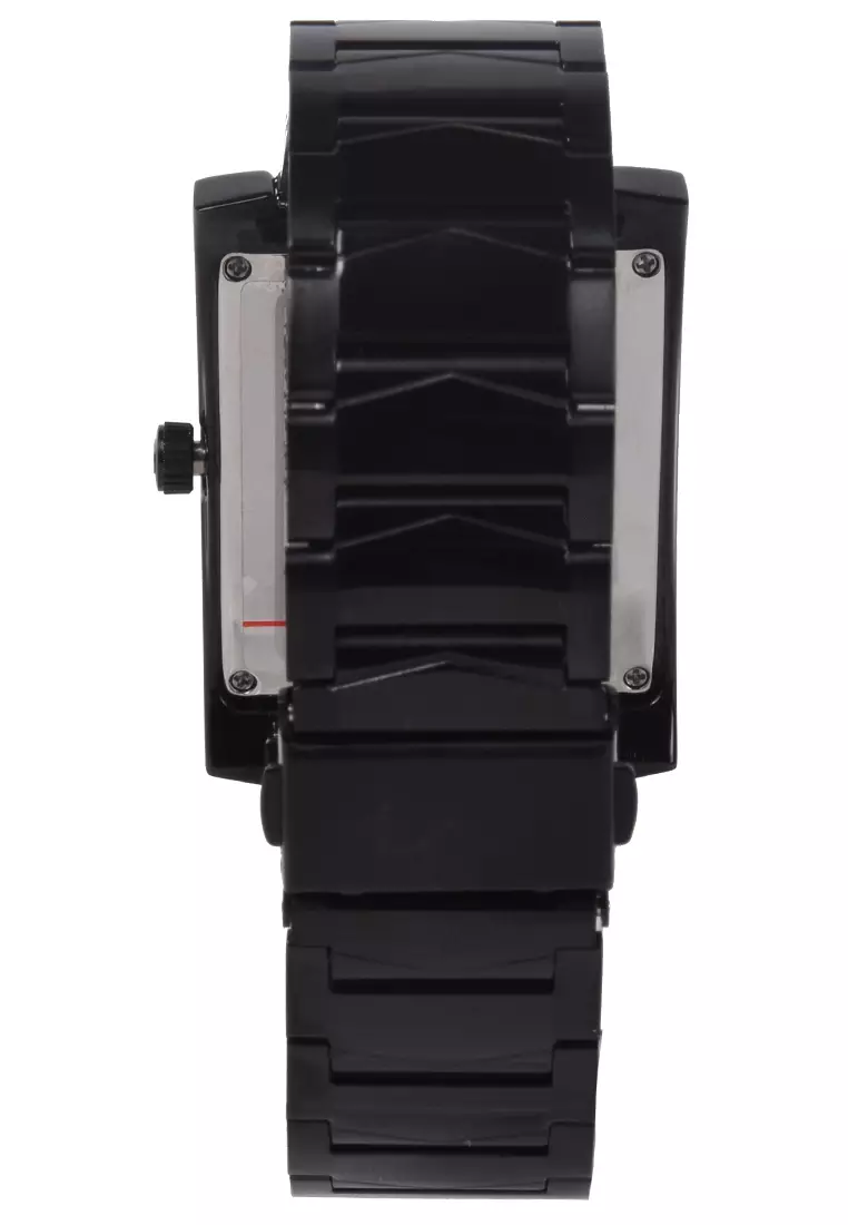 Mirage - Jam Tangan Pria - Black - Stainless Steel Bracelet - 8212M-C