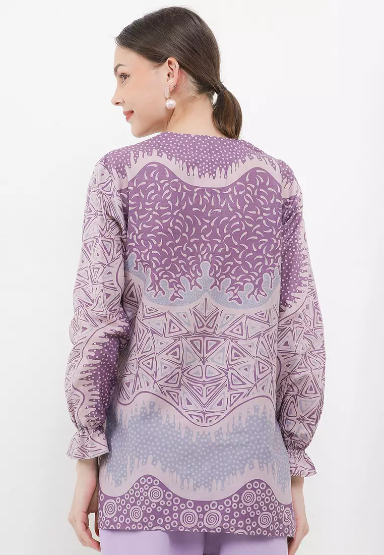Piramid Blouse Batik Premium Wanita Casual Modern