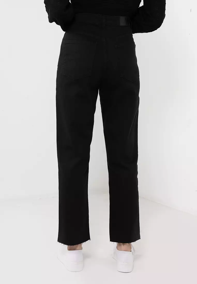 Sugar High Rise Straight Fit Jeans