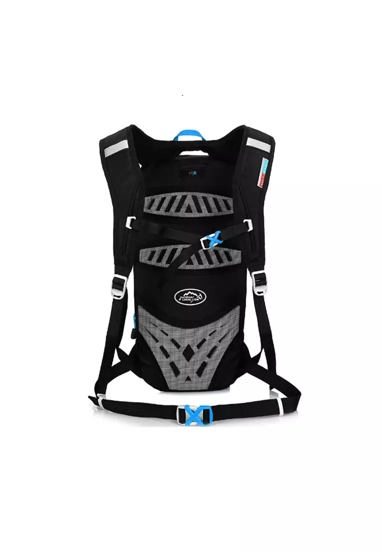 Dermash Tas Gunung Hiking Waterproof 6L Large Capacity Breathable Material Nylon ORIGINAL - Gray