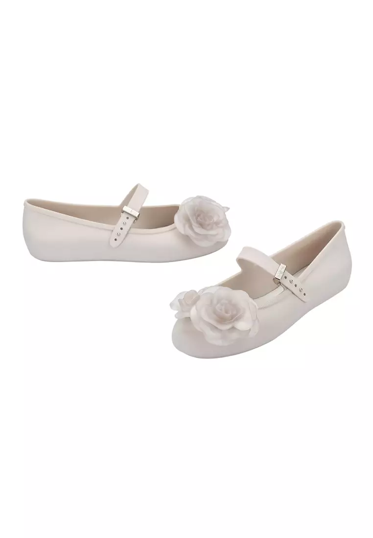 Melissa Soft Ballerina Petals Ad Ladies Flats