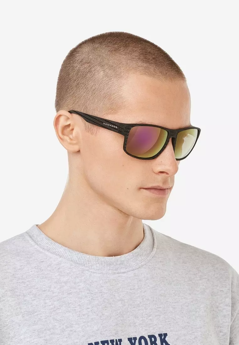 Faster Raw Carbon Fiber - Black Joker Sunglasses for Men and Women, Unisex. Official Product designed and Made in Spain