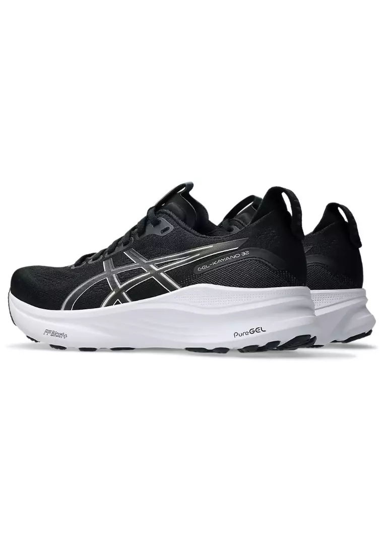 GEL-KAYANO 32 (2E WIDE) MEN RUNNING SHOES (BLACK)