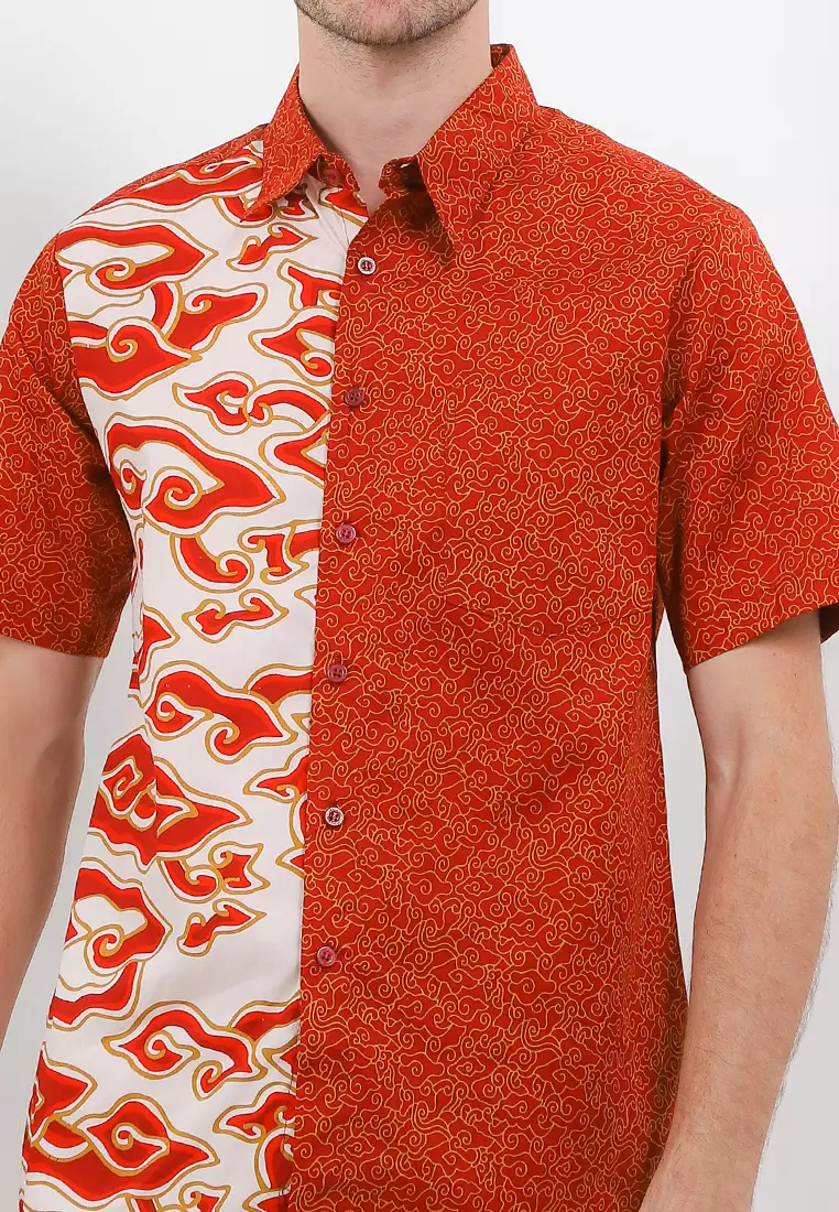 Hem Body Fit Batik Mega Mendung