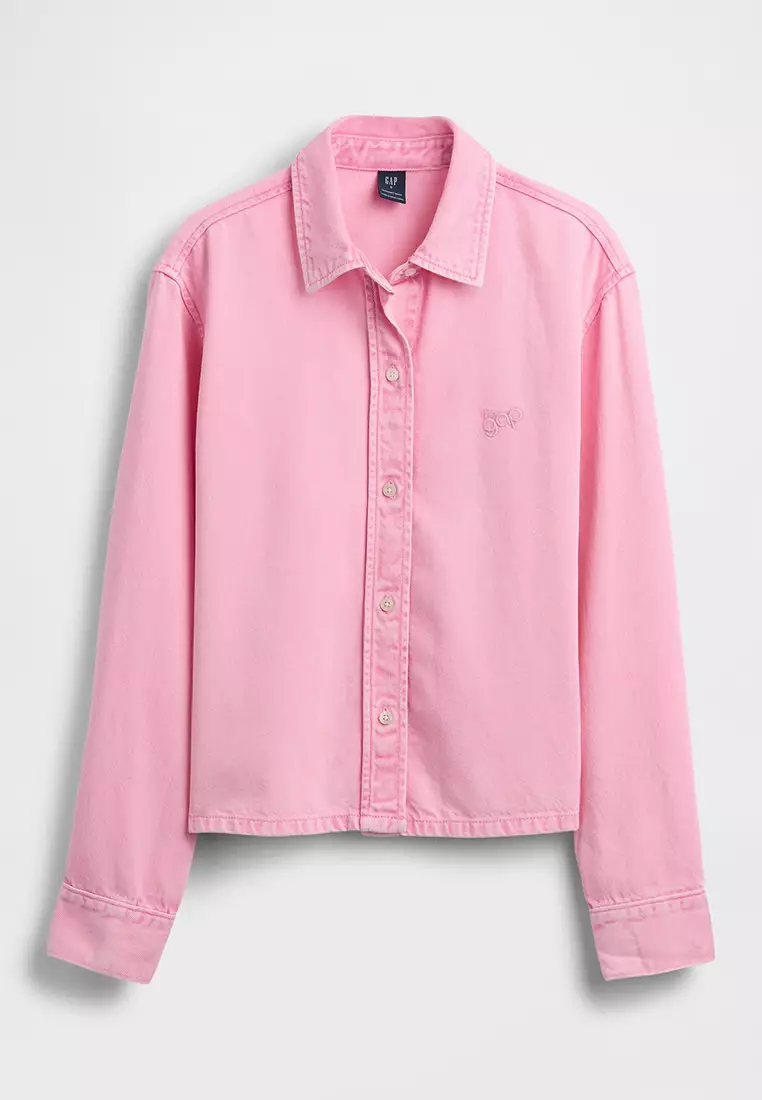 Ultra-Soft Denim Logo Shirt