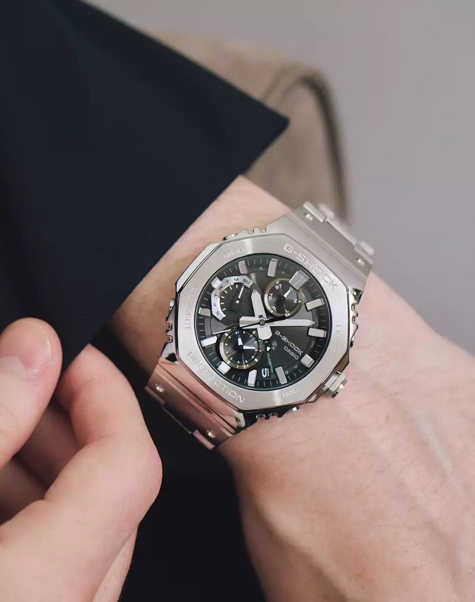 G-SHOCK Men GMC-B2100AD-1A Full Stainless steel Silver