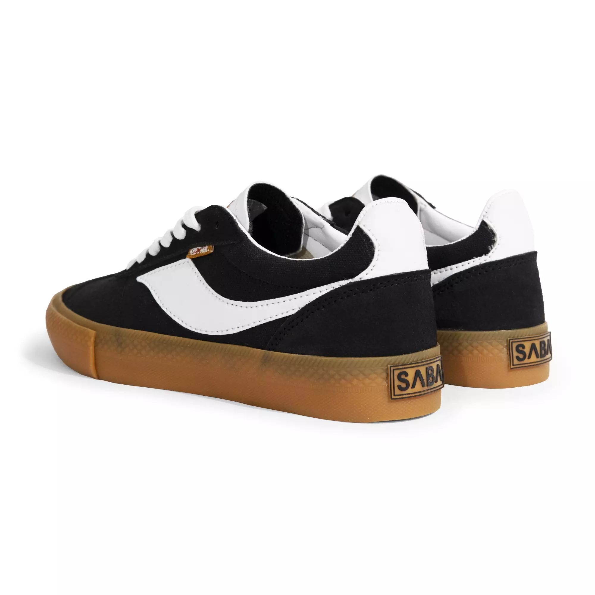 SABA Brazilian Black White Gum - Sepatu Sneakers Pria Dan Wanita