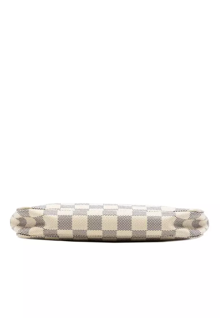 Pre-Loved Louis Vuitton Damier Azur Pochette Accessoires