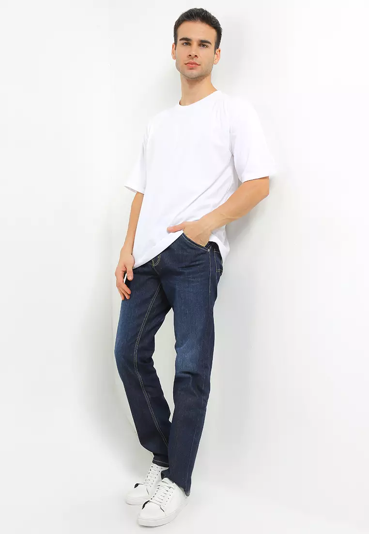 Slim Fit Denim Pants Cfl103B