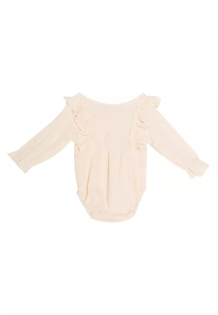 Solinas Ruffled Long Sleeves Playsuit